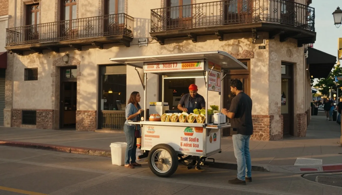 Sidewalk Vending Permit in San Antonio, TX