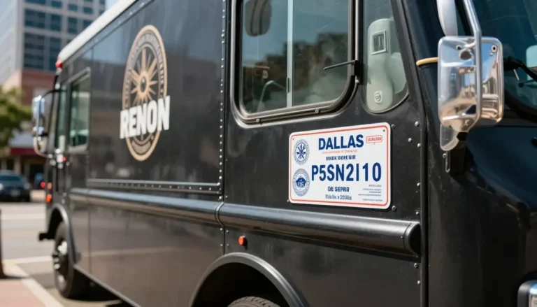 Food Truck Permit in Dallas, TX