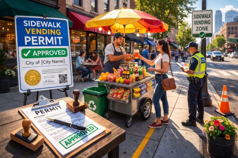 sidewalk vending permit